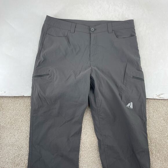 Eddie Bauer Women Size 14T Gray First Ascent Pants Outdoor Hiking 34" In 48-13 - Picture 3 of 9